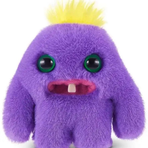 Fuggler Baby Fugg Series 4 Mr. Needles 3.5-Inch Plush Figure [Purple] - Picture 2 of 2